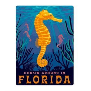 Florida Seahorse Magnet 